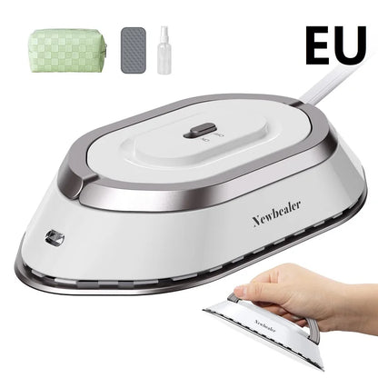 Mini Travel Iron – Dual Voltage 110V/220V – Fast Heat-Up, Portable Dry Iron for Clotheson